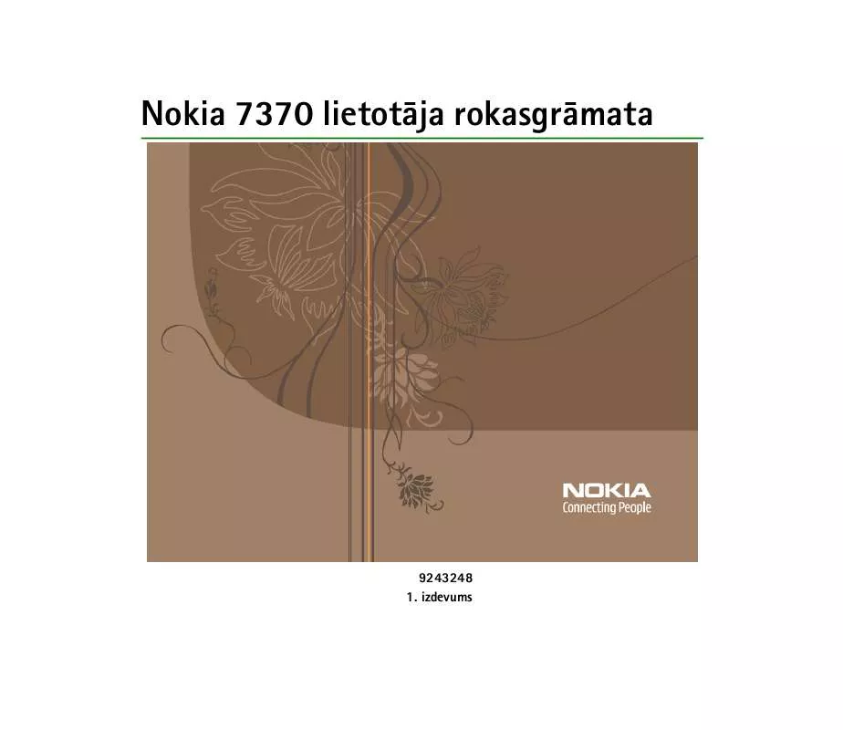 Mode d'emploi NOKIA 7370