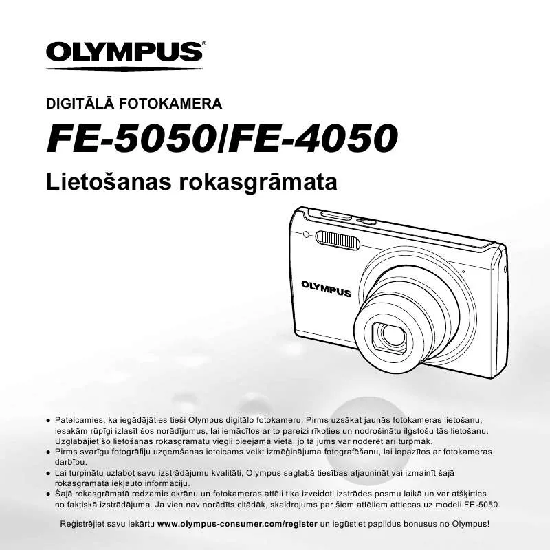 Mode d'emploi OLYMPUS FE-4050