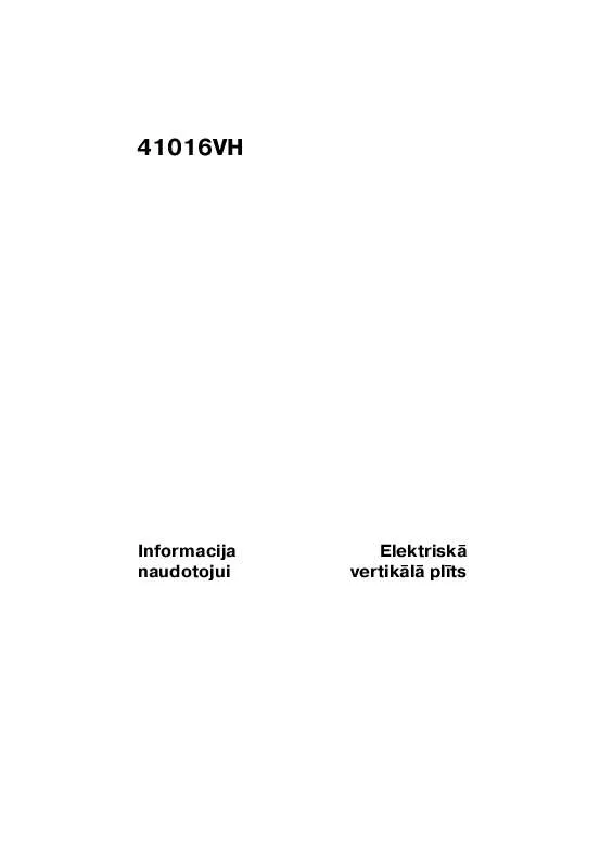 Mode d'emploi AEG-ELECTROLUX 41016VH-WN 23T
