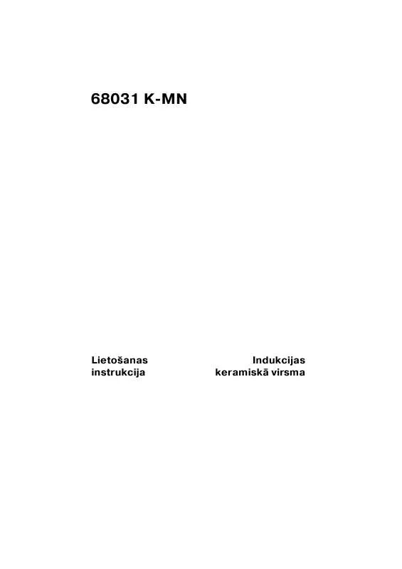 Mode d'emploi AEG-ELECTROLUX 68031K-MN 68U