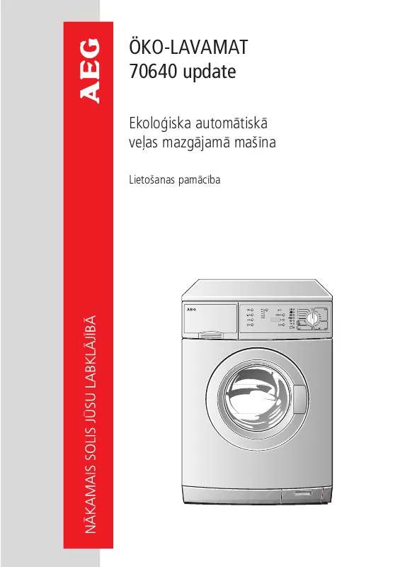 Mode d'emploi AEG-ELECTROLUX L70640