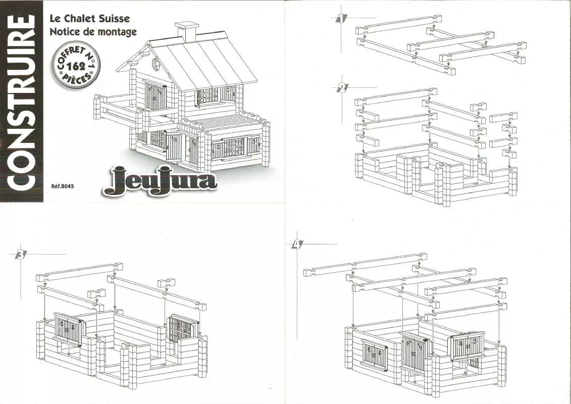 Mode d'emploi JEUJURA CHALET SUISSE 8045