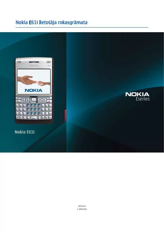 Mode d'emploi NOKIA E61I-1