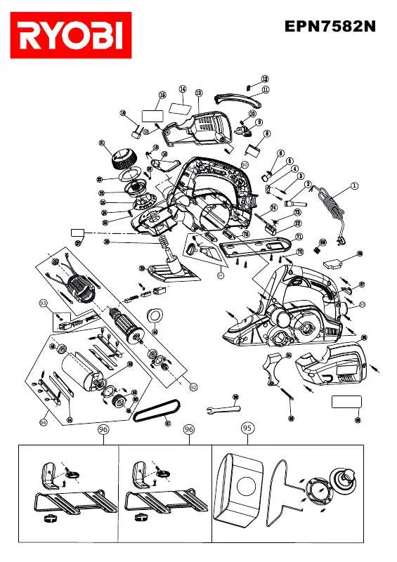 Mode d'emploi RYOBI EPN7582N