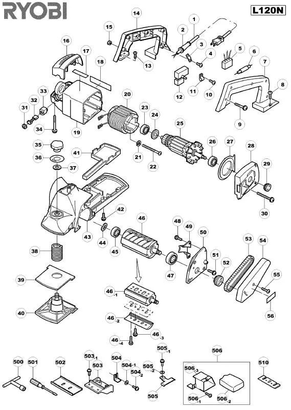 Mode d'emploi RYOBI L120N