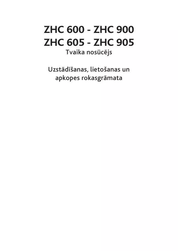 Mode d'emploi ZANUSSI ZHC605X