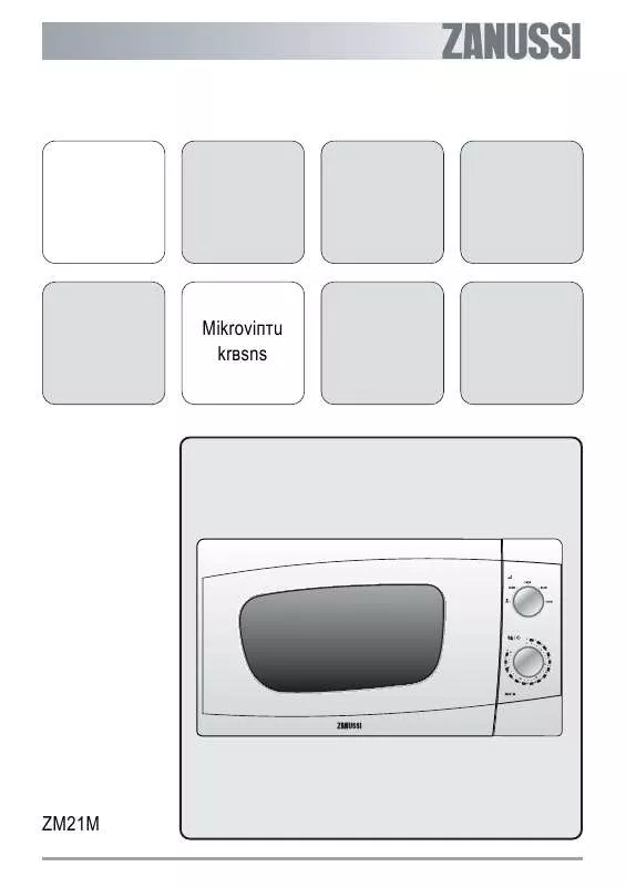 Mode d'emploi ZANUSSI ZM21M